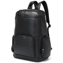 Vegan Leather Backpack - Black