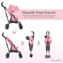 Rover Convenience Bab Light Weight Stroller - Pink