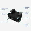 TurboBooster Lx Backless Booster with Latch - Rio