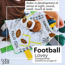 Football Sports Sensory Plush Blanket - 10x10