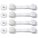 OutSmart Multi-Use Lock - White- 4pk