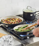 12 Piece Ceramic Cookware set Black