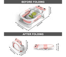 Collapsible Baby Bathtub for Infants and Toddlers - Pink