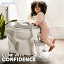 Potty Training Seat with 2 Step Ladder - Gray