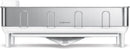 Steel Frame dishrack, Stainless Stee -  White