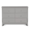 Eclipse 6 Drawer Dresser With Interlocking Drawers
