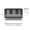 Hendrix 4-in-1 Convertible Crib