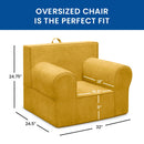XL Cozee Foam Chair - Yellow