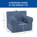 XL Cozee Foam Chair - Denim Blue