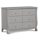 Eclipse 6 Drawer Dresser With Interlocking Drawers