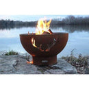Fire Pit Art - Antlers 36" Carbon Steel Fire Pit