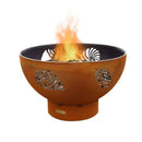 Fire Pit Art - Beachcomber 36" Carbon Steel Fire Pit
