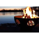 Fire Pit Art - Beachcomber 36" Carbon Steel Fire Pit