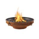 Fire Pit Art - Emperor 37" Carbon Steel Round Fire Pit