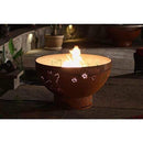 Fire Pit Art - Funky Dog 36" Carbon Steel Fire Pit