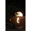 Fire Pit Art - Kokopelli 36" Carbon Steel Fire Pit