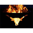 Fire Pit Art - Long Horn 36" Carbon Steel Fire Pit