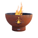 Fire Pit Art - Navigator 36" Carbon Steel Fire Pit