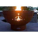 Fire Pit Art - Navigator 36" Carbon Steel Fire Pit