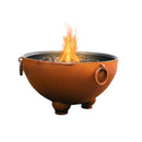 Fire Pit Art - Nepal 41" Carbon Steel Fire Pit