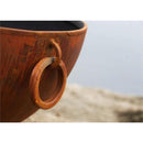 Fire Pit Art - Nepal 41" Carbon Steel Fire Pit