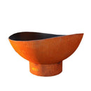 Fire Pit Art - Scallop 36" Carbon Steel Fire Pit