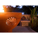 Fire Pit Art - Sea Creatures 36" Carbon Steel Fire Pit