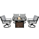 4-piece Outdoor Fire Pit Set