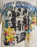 First Row Cropped Lost Utopia Rhinestone Tee
