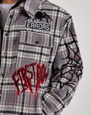 First Row Beware of Spyder Shacket