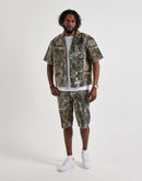 First Row Rhinestone Canvas Shirt