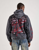 First Row Caution Full-Zip Hooded Jacket