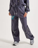First Row Washed Wide Fleece Pants