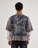 First Row Heavenly Bodies Rhinestone Long-Sleeve Tee