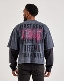 First Row Caution Long-Sleeve Tee