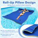 9' X 6' 3 Layer Floating Water Pad Foam Mat -Blue