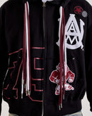 For The Fan Alabama A&M University Honor Full-Zip Fleece Hoodie