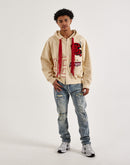 For The Fan Clark Atlanta University Honor Full-Zip Fleece Hoodie