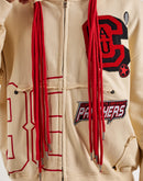 For The Fan Clark Atlanta University Honor Full-Zip Fleece Hoodie