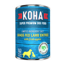 KOHA Grass Fed Lamb Entree Dog Food, 12.7 oz. Can