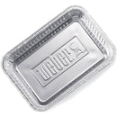 Weber Small 7-1/2 in. x-5 in. Aluminum Drip Pans (Set of 10)
