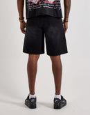 GFTD LA Pearl Gems Denim Shorts