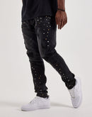 GFTD LA Slim Star Gems Denim Jeans