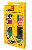 LEGO® Minifigures™ System Starter Lanyard Set Multi-Color – Girl and Ollie – 53296