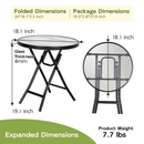 Abba Patio Foldable Side Table for Any Space