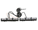 North American Signal GLED8001-A LED Grill Amber-Clear