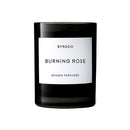 Burning Rose Candle