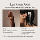 Gold Lust Restorative Night Crème for Hair