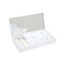 White AM/PM Pill Box