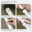 Switch Kit Wave Trio Styling Iron with Three Interchangeable Barrels
